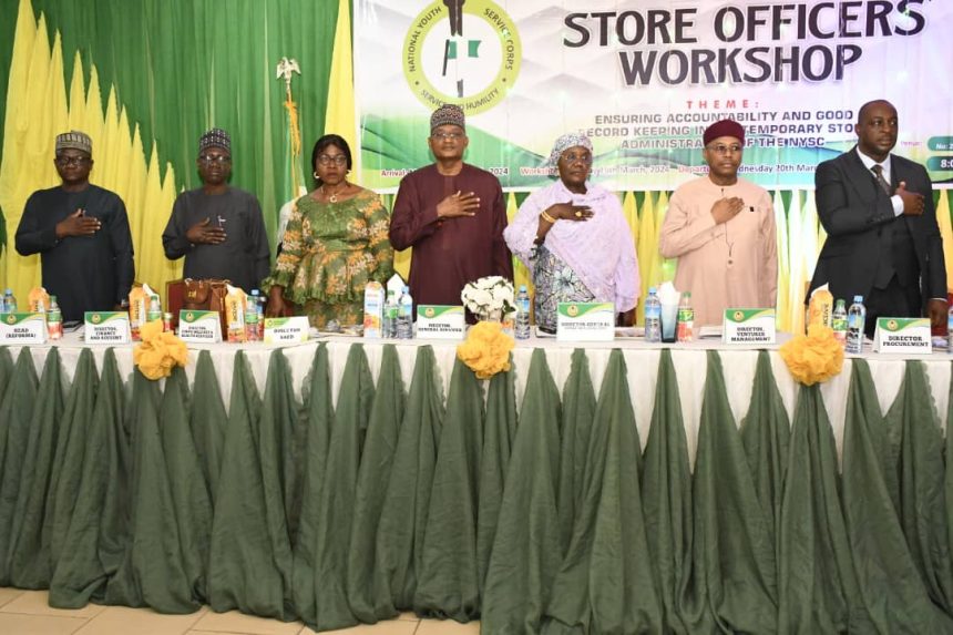 IMG-20240319-WA0003 NYSC INTRODUCES DIGITAL TECHNIQUES IN STORE MANAGEMENT*