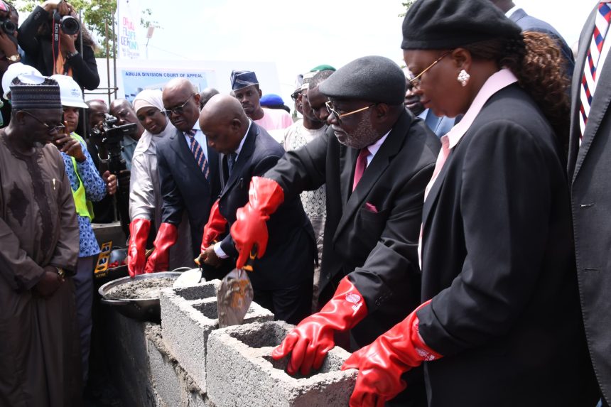 IMG-20240703-WA0138 CHIEF JUSTICE OF NIGERIA PERFORMS GROUNDBREAKING FOR COURT OF APPEALÂ COMPLEX, ABUJA DIVISIONÂ