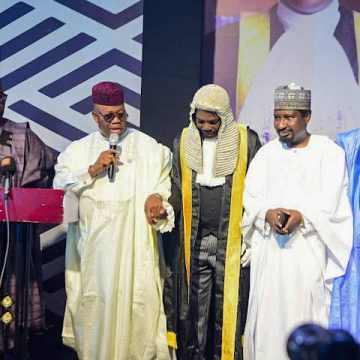 Gov Zulum, Akpabio, others attend Sen. Lawal’s SAN’s inauguration reception