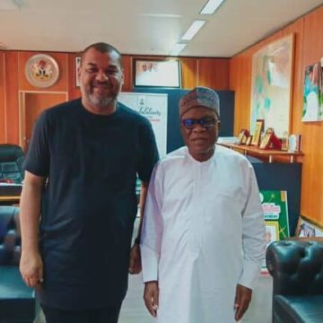 DAAR Communications Chairman Raymond Dokpesi Jr. Pledges Support for Nationwide Development, Meets with Regional Development Minister
