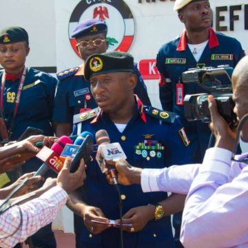 NSCDC Reunites Abducted Kogi Student with Family, Parades Suspected Kidnapper in Kwara