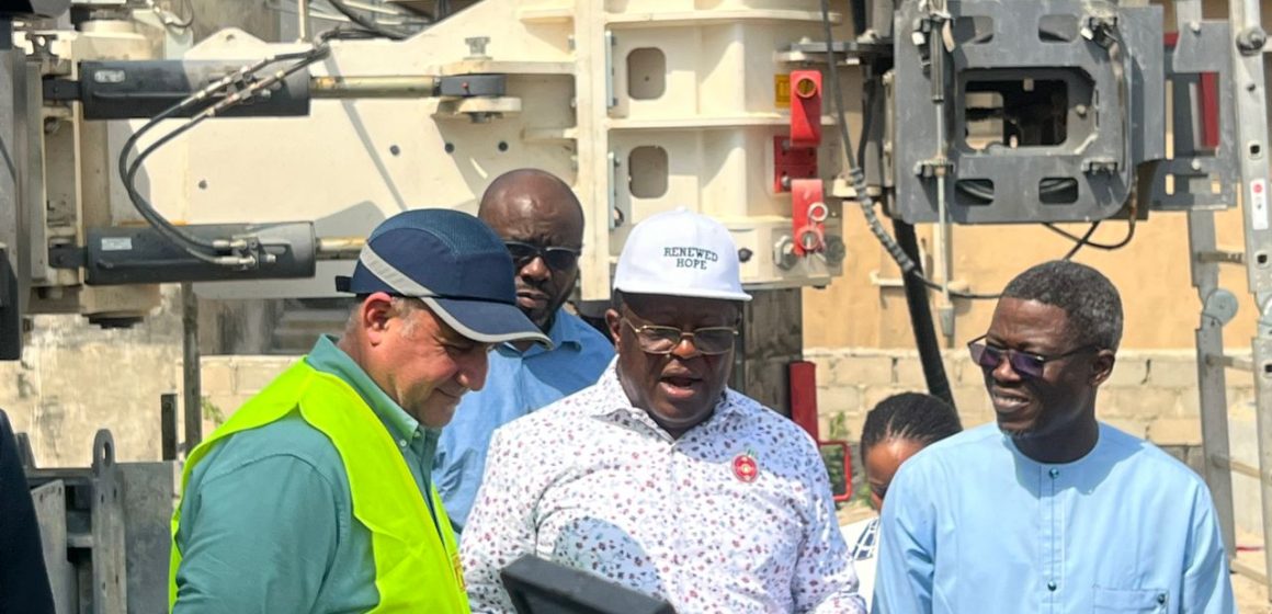 UMAHI LAUDS QAULITY OF WORK AND PROGRESS ON LAGOS-CALABAR COASTAL HIGHWAY PROJECT.