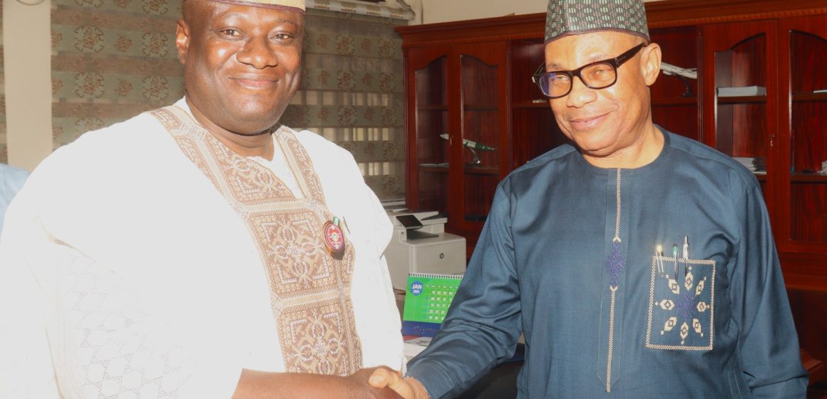 FORMER DEFENCE PS VISITS NEW MINISTRY———– AS MERIBOLE BOWS OUT OF SERVICE