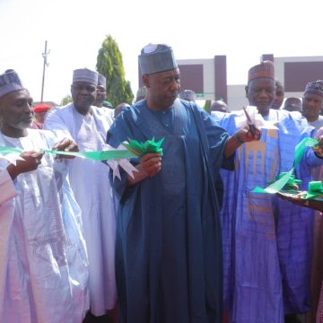Gov Zulum commissions remodelled State Hotel, Maiduguri