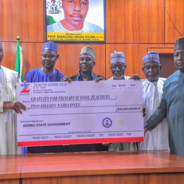 New Year: Zulum approves N8b for retired primary teachers, civil servants payment
