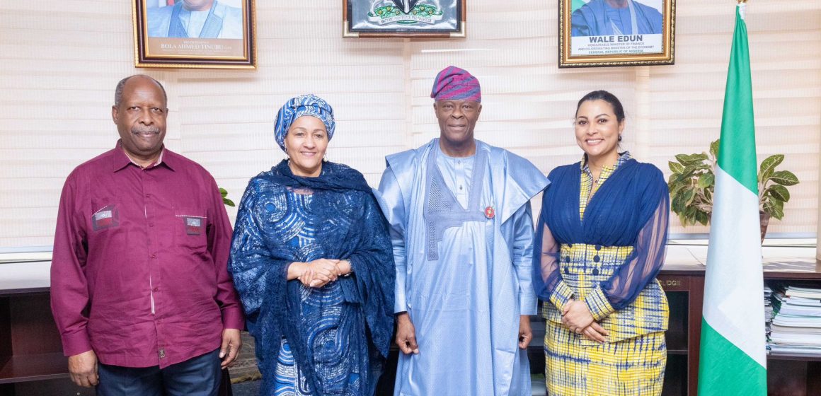 UN DEPUTY SECRETARY-GENERAL AMINA MOHAMMED MEETS NIGERIAN FINANCE MINISTER, DISCUSSES KEY DEVELOPMENTAL GOALS