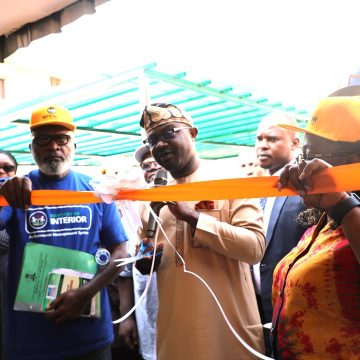 MINISTER OF INTERIOR COMMISSIONS NEW FACILITIES TO BOOST STAFF WELFARE