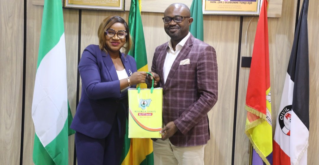 Tunji-Ojo Hosts Nigerian Union of Journalists (NUJ).