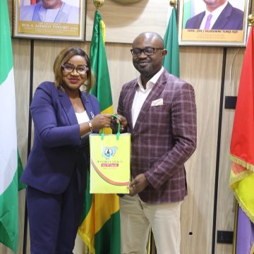 Tunji-Ojo Hosts Nigerian Union of Journalists (NUJ).