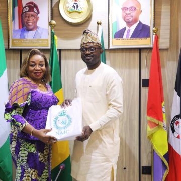 INTERIOR MINISTRY, NAIC COLLABORATE TO DELIVER ON THE RENEWED HOPE AGENDA OF THE PRESIDENT BOLA AHMED TINUBU.