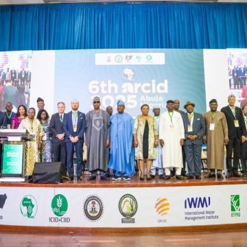 FG Hosts 6th African Regional Conference on Irrigation and Drainage