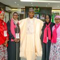 Works Minister, Goronyo Receiced the delegation of the NBA Sokoto Branch Women’s Forum on a Courtesy Visit.