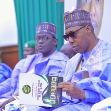 Security, Agric tops agenda as Zulum leads northeast govs to Damaturu