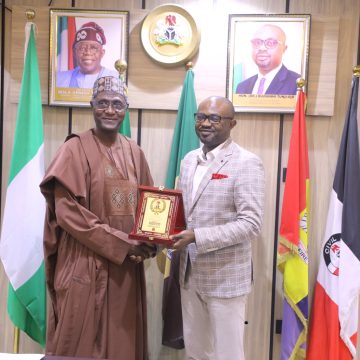 Advocacy Visit on Early Voting Bill: Dr. Tunji-Ojo Hosts Chairman, Senate Committee on Army