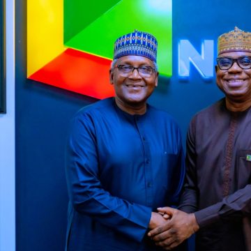 WE ARE NOT IN COMPETITION WITH NNPC, DANGOTE REAFFIRM READINESS FOR DEEPEN COLLABORATION.