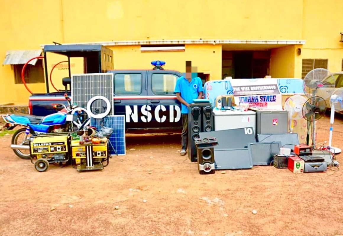 Ilorin Community Breathes Sigh of Relief as NSCDC Arrests Notorious Burglar
