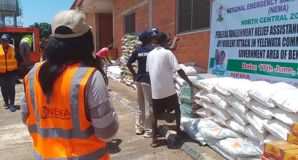 NEMA Deploys Relief Materials to Yelwata Community Following Attack in Benue State