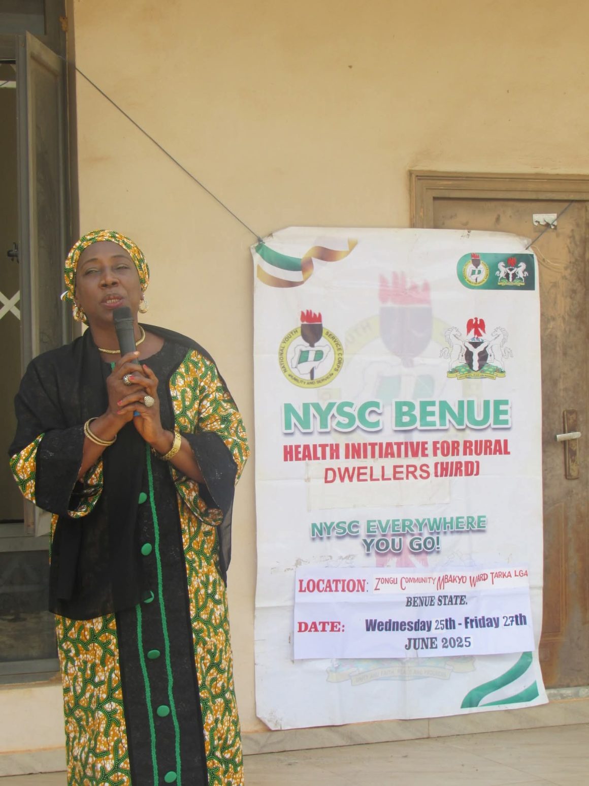 NYSC Conducts Free Medical Outreach in Zongu Community, Benue State
