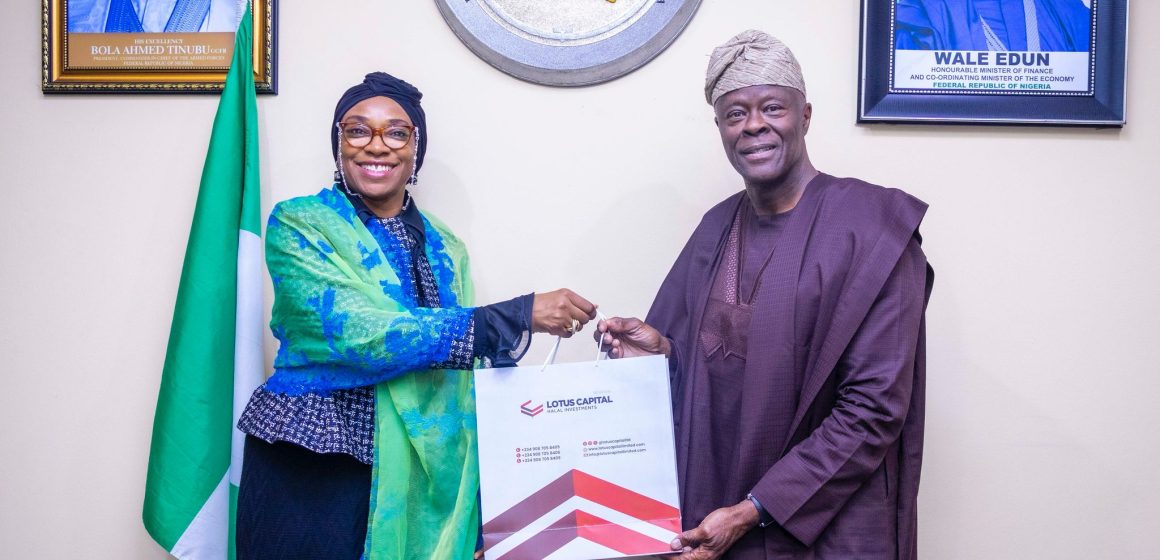 WALE EDUN COMMENDS LOTUS CAPITAL’S LEADERSHIP IN NON-INTEREST FINANCE