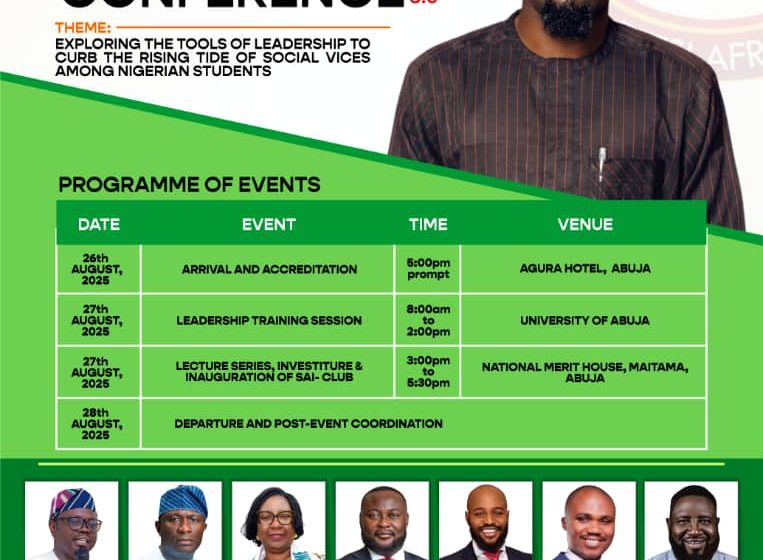 ZETSI Africa to Host Leadership Conference 3.0 on Curbing Social Vices in Nigerian Campuses