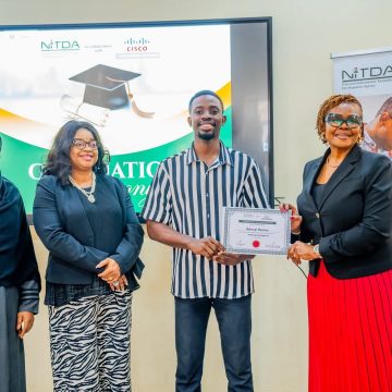 OVER 50 YOUTH TRAINED BY NITDA-CISCO DL4ALL PARTNERSHIP‎