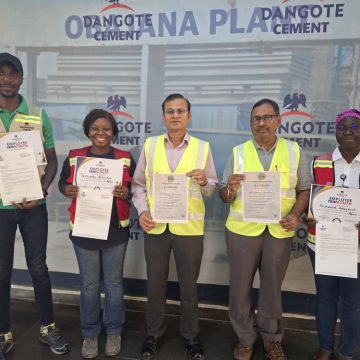 Dangote Cement Obajana Secures IMS Certification, Raises Standard In Manufacturing
