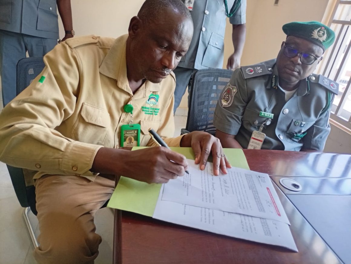 NESREA DESTROYS 700 SACKS OF DONKEY PARTS HANDED OVER BY CUSTOMS