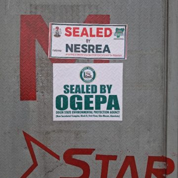IMG-20251128-WA0006 NESREA, OGUN STATE GOVT. SEAL RECYCLING FACILITIES IN OGIJO
