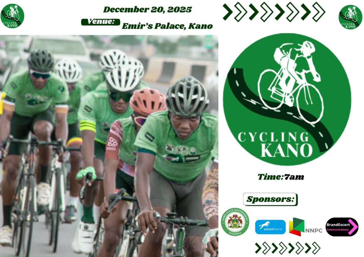 Union Bank, NNPC, Others Throw Weight Behind Cycling Kano, December 20‎