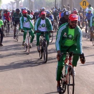 ‎Momoh, Auwal, Abubakar Others Shine at Cycling Kano 2025