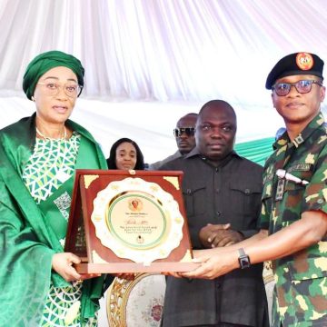 FIRST LADY DONATES MOBILE CLINICS TO NYSC, TARABA STATE GOVT