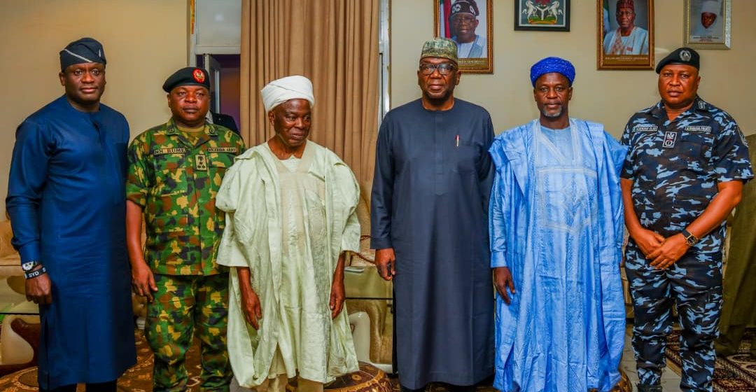 Gov AbdulRazaq visits Kaiama, Woro, orders humanitarian support for terror victims, as Pres. Tinubu approves new military deployments