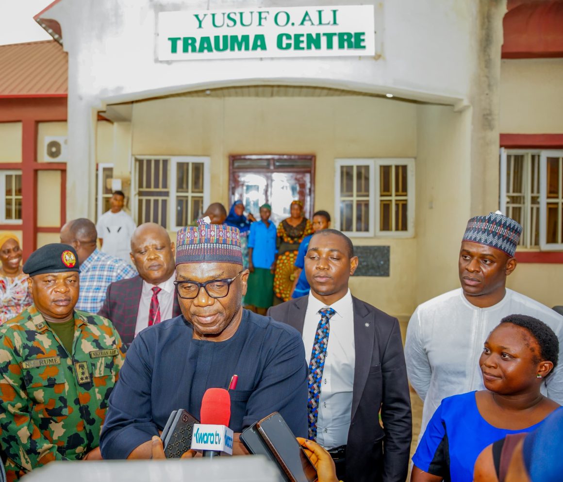 AbdulRazaq Visits Injured Soldiers, Warns Nigerians Against Leaking Military Movements