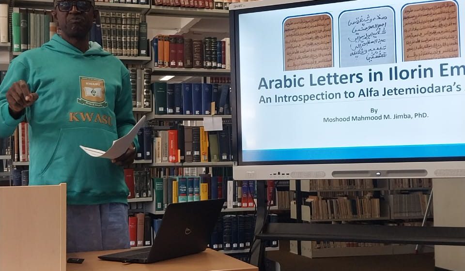 Kwara Scholar Takes Ilorin’s Arabic Literary Tradition to Germany