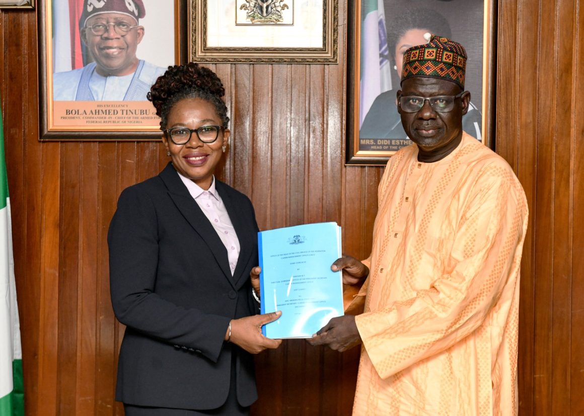 MRS. JONES-NEBO ASSUMES DUTY AS PERMANENT SECRETARY (CMO), PLEDGES COMMITMENT TO SERVICE.‎
