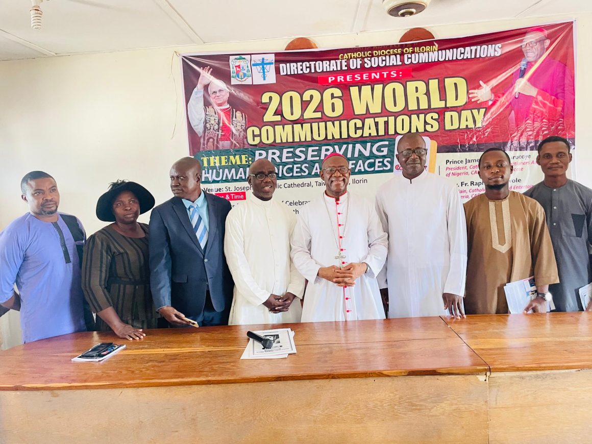 IMG-20260518-WA0019 World Communications Day: Ilorin Catholic Bishop Warns Against AI Abuse, Calls for Protection of Human Dignity