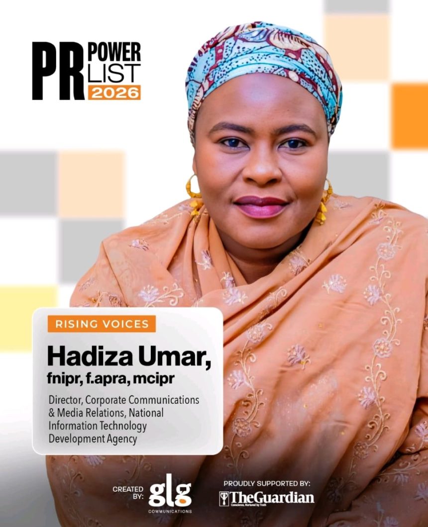 ‎NITDA’s Director of Communications, Honoured in 2026 PR Power List; Features on Glazia Magazine Cover
