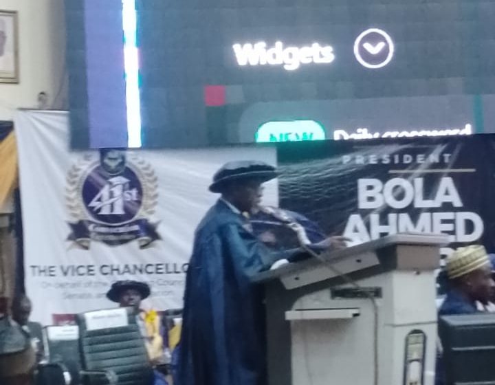 UNILORIN VC Charges 11,213 Graduands to Justify Investment in Education